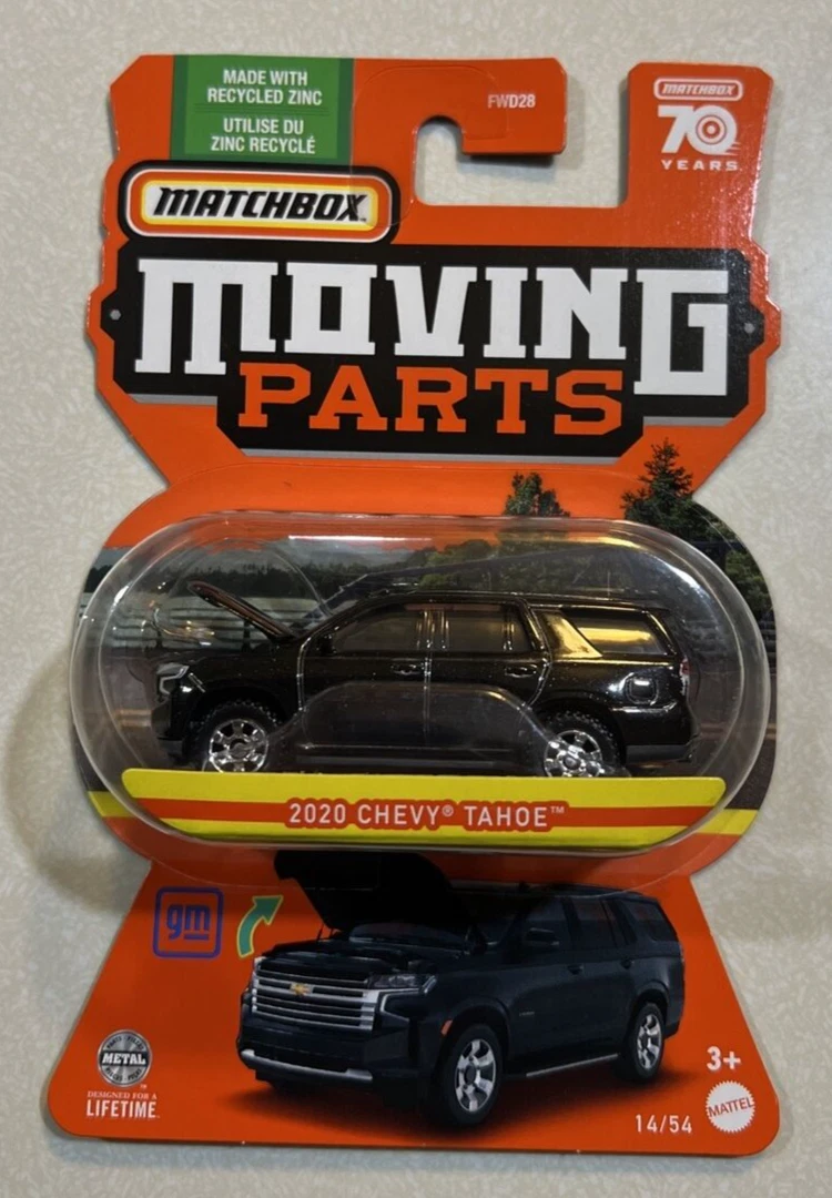 NEW 2023 Matchbox Moving Parts 2020 Black Chevy Tahoe eBay