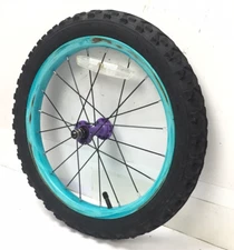16" Bicycle Front Blue Wheel with 1.95" Tire Mini-BMX Kids Bike #C35
