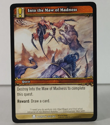Into the Maw of Madness - Heroes of Azeroth - 353/361 - Warcraft TCG - Common