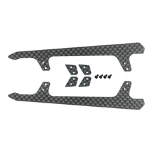MH Low Profile Matte Carbon Fiber Landing Skids "U" Style (For MH Landing Gear)
