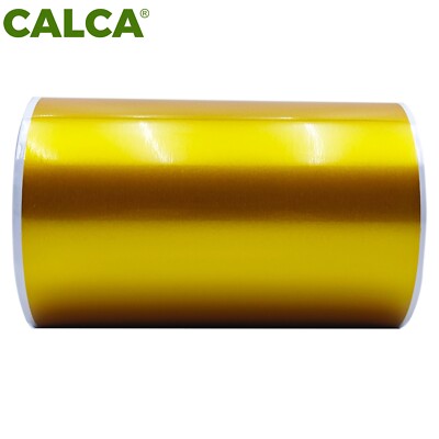 11.8in x 328ft UV DTF Golden Film A Roll Crystal Label Sticker Printing Film