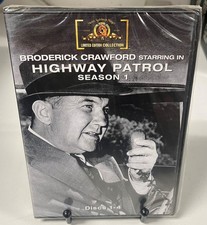 Highway Patrol Season 1 (One) DVD Discs 1-4 Broderick Crawford NEW SEALED
