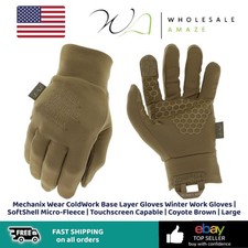 Mechanix Wear ColdWork Base Layer Winter Work Gloves SoftShell Micro-Fleece