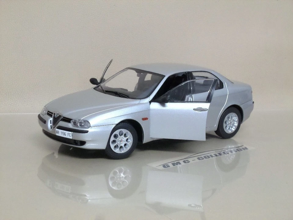 ALFA-ROMEO 156 TWIN SPARK 1997 GRiGiO GREY MET. EDiZiONE LiMiTATA MiTiCA 1/18 - Immagine 4 di 4