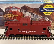 Athearn HO Golden West Hobbies McCloud Railway Wide Vision Caboose 102