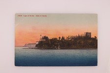 Lago di Garda Isola di Garda Photoglob Zurich Topo Postcard