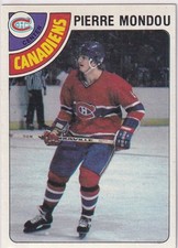 78/79 TOPPS PIERRE MONDOU RC ROOKIE CARD #102 NM-MINT. rookie card picture
