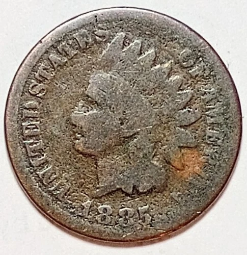 Indian Head Penny Lot of "1" VERY NICE 1885 GOOD OR BETTER°$ FREE SHIPPING $#180