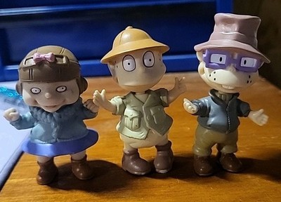 Vintage Rugrats Safari Viacom Nickelodeon Plastic Figure Toys 1998