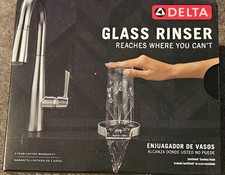 Delta Faucet Company Glass Rinser GR150-SP Stainless for Kitchen  Wet Bar Sinks