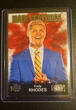 2021 Upper Deck AEW All Elite Wrestling - Main Features Cody Rhodes #MF-1 Silver