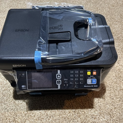 #ad BRAND NEW Epson Workforce WF 3640 All in One Printer Wireless Color Copier… $289.99