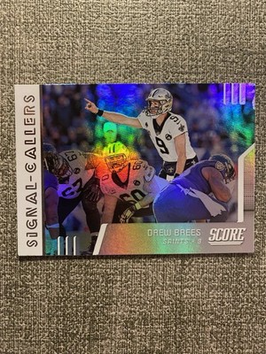 2019 Score - Signal Callers - Drew Brees #SC-23 - New Orleans Saints