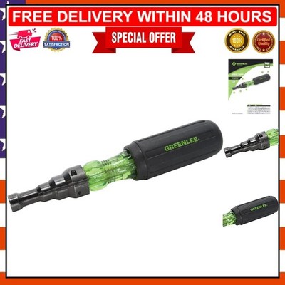 Hooded Flat Blade EMT Screwdriver - Greenlee 9753-11C, Easy to Use & Efficient