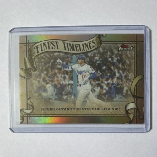 2026 Topps Finest Shohei Ohtani Refractor (RAW)