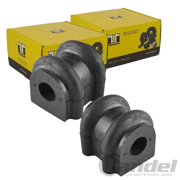 2X Tedgum Stabilager Gummilager Stabi Hinten Innen Passend FüR Hyundai IX55 Sant-image