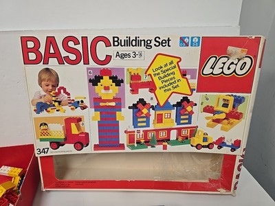 Vintage Lego Basic Building Set #387 In Original Box 1987 READ DESCRIPTION AS IS