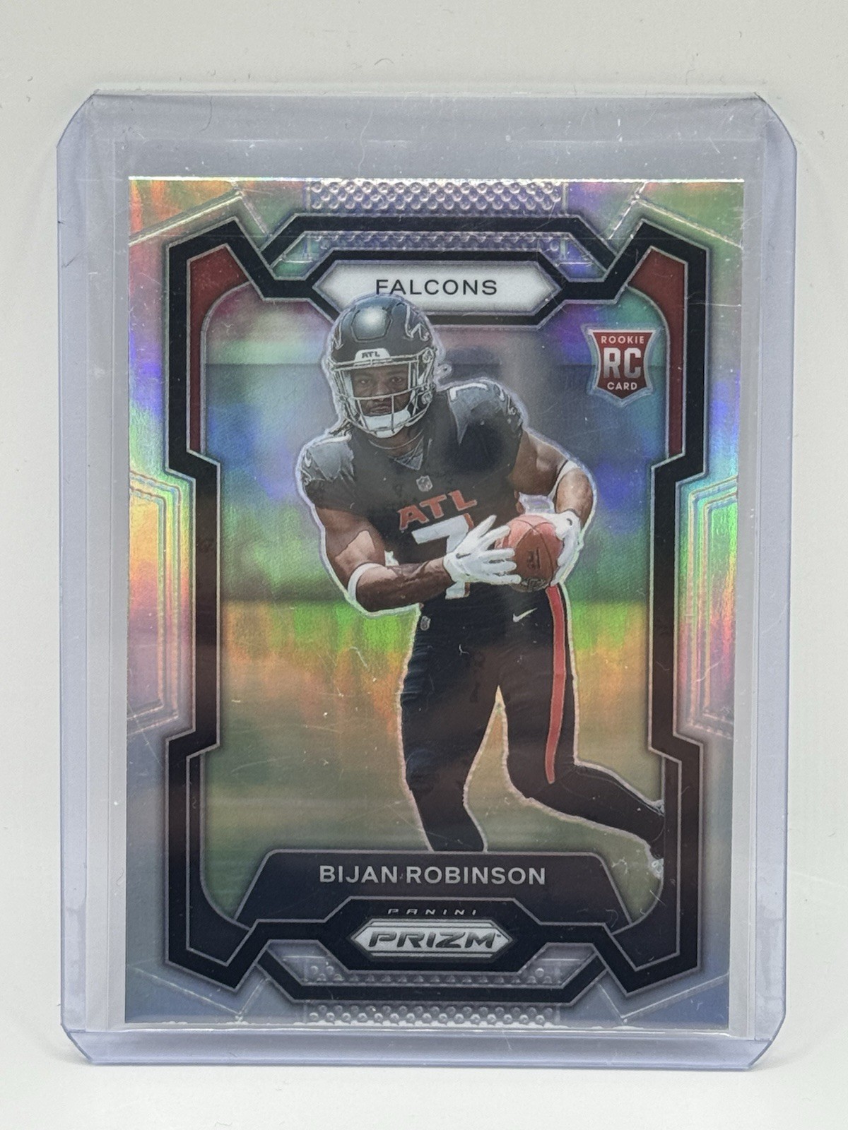 2023 Panini Prizm - Rookies Bijan Robinson #305 Silver Prizm (RC)