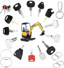 Baumaschinen Schlüssel Set, universal, leicht, robust für Bagger Traktoren Kippe