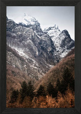 Paesaggi d'Abruzzo III poster arte da parete con cornice quadro stampa su tela