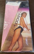 New Vtg 1984 Jockey For Her Pink French Cut Brief Sz 5 Panty Cotton