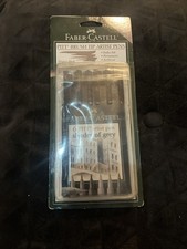 Faber Castell Pitt Artist Pens 6 Pen Set Shades Of Grey NEW IN BOX