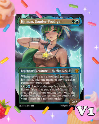 Kinnan, Bonder Prodigy | MTG Premium Art Card