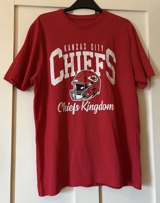 Neu Next NFL Team Bekleidung rot Kansas City Chiefs T-Shirt Medium (42'' Brustumfang)