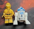 LEGO Star Wars Minifigures Lot - R2-D2 and C3P0