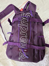 Supreme Backpack Purple Logo Accent Unisex Adults New with Tags