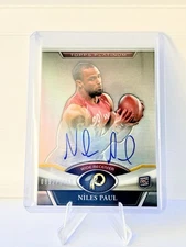 2011 Topps Platinum - Niles Paul #43 Refractor Rookie Autographs /1450 (AU, RC)