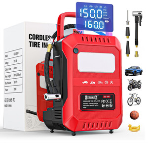 Air Compressor Compatible with Milwaukee 18V Battery 160PSI Car Pump (Tool Only)
