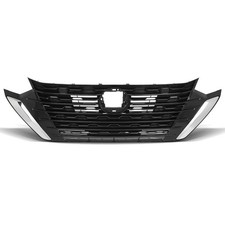 Front Bumper Upper Grille Nissan Sentra S SV 2024-2025 62310-6LY0A