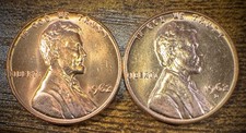 1962 P D Lincoln Memorial Cent Bu 2 Coin Set From Original Rolls