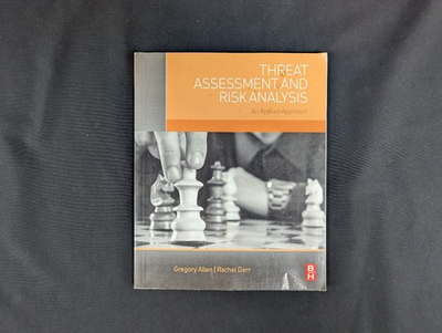 #ad #ad Threat Assessment and Risk Analysis Textbook by Allen Derr $9.01