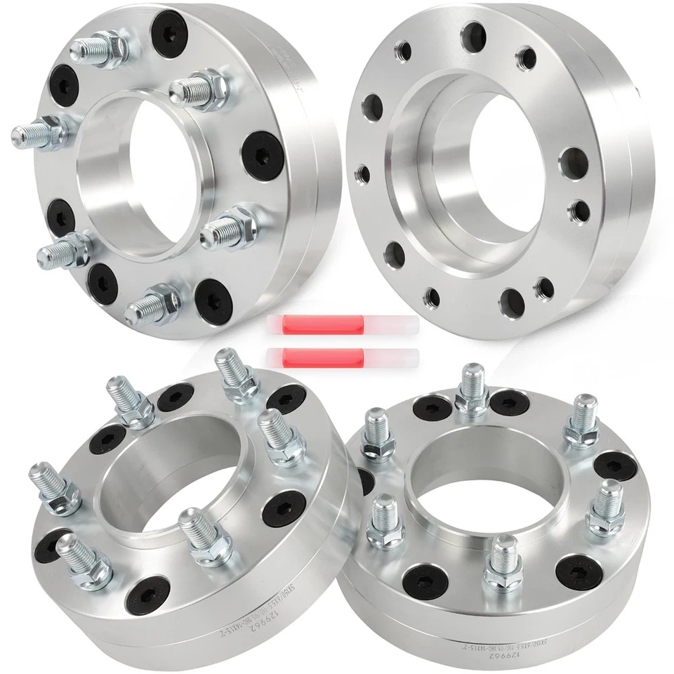 4Pcs 5x150 2" Hub Centric Wheel Adapters to 6x5.5 For Lexus LX570 2008-2021 - Image 2 of 4