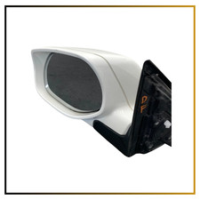 2008-2010 Porsche Cayenne Left Front Driver Side Mirror Assembly White Oem 2008-2010 Porsche Cayenne Left Front Driver Side Mirror Assembly White Oem