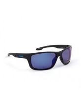 Shimano Technium Sunglasses Matte Black & Blue Mirror - SHMMCMBBM