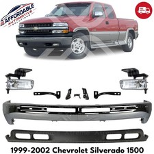 Front Bumper Chrome Kit For 1999-2002 Chevrolet Silverado 1500 2000-2006 Tahoe
