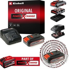 Image of Einhell 18V 2.5Ah Power X-Change Battery & Fast Charger Starter Kit 4512097
