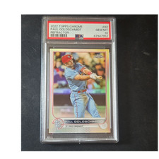 2022 Topps Chrome Paul Goldschmidt #82 Refractor PSA 10 St. Louis Cardinals