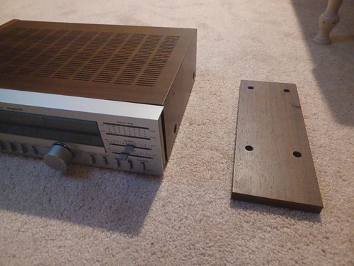 New JVC, Kenwood, Onkyo, Pioneer, Technics solid wood "side panels" only
