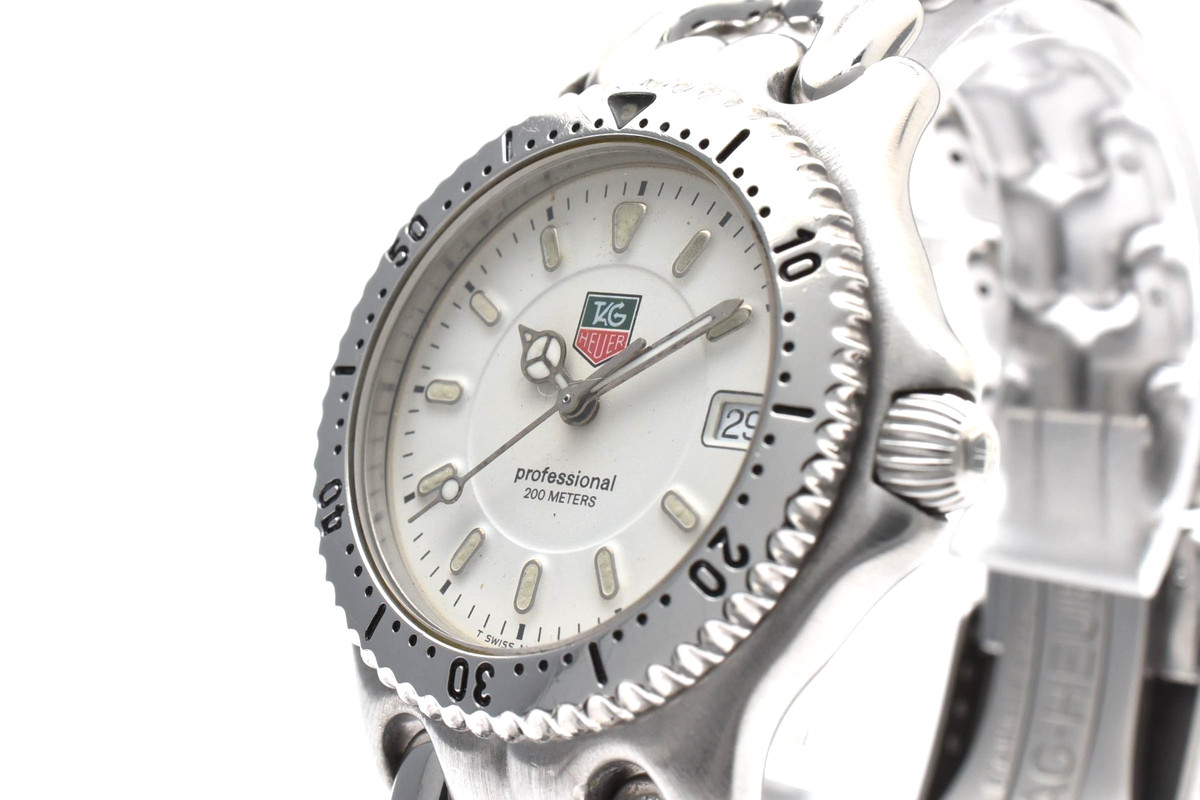▷[ Exc+5 ] TAG Heuer S/el Professional WG1212-K0 33mm Qz White