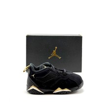 NEW TODDLER BABY NIKE AIR JORDAN MVP 92 TD BLACK / GOLD HQ4428-007