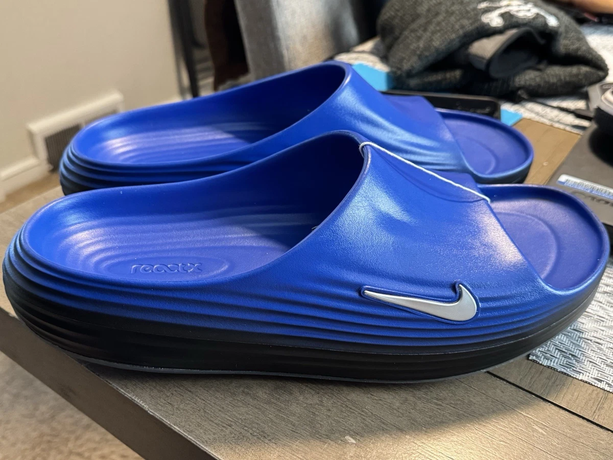 Nike Blue Synthetic Slippers for Men for sale | eBay