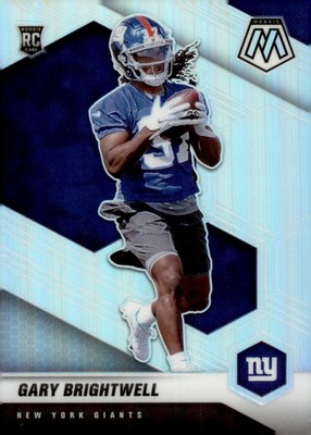 2021 Panini Mosaic #377 Gary Brightwell Prizm Silver
