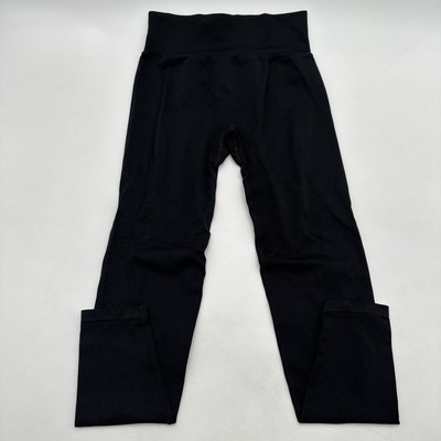 Pink Active Leggings Women S Black Solid Logo  #24655