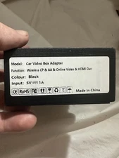 Car Video Box Adapter Function: Wireless CP & AA & Online Video & HMI Out W3
