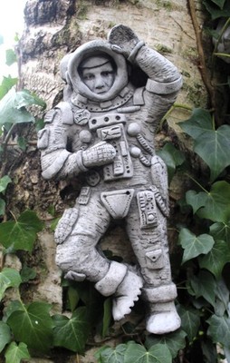 Astronaut Garten Wandbehang Raumfahrer Figur Ornament Dekoration Weltraum NASA