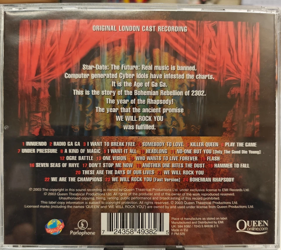 WE WILL ROCK YOU by Queen and Ben Elton - Bild 2 von 3